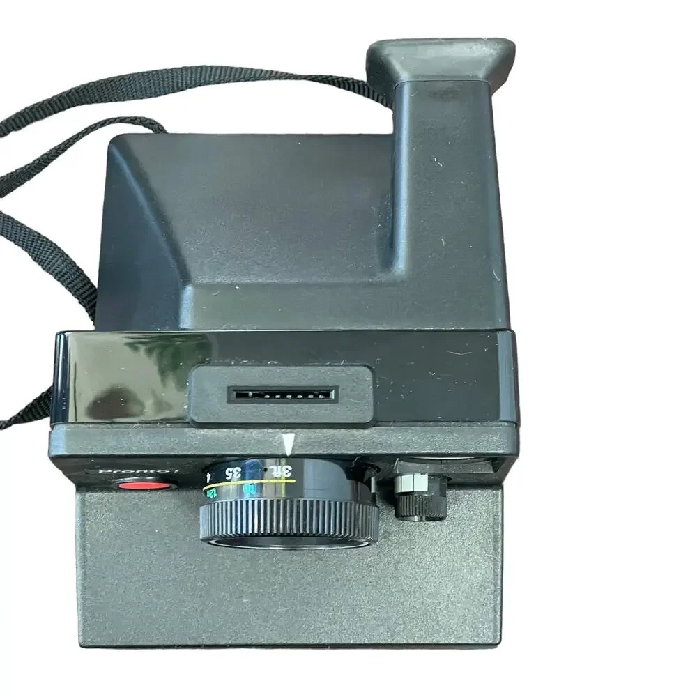 Polaroid Pronto Land Camera SX-70 w/ Vinyl Case Manual Vtg Photography UNTESTED